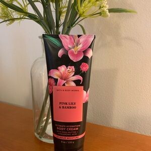 Pink Lily & Bamboo body cream